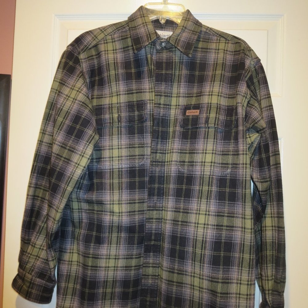 Men's Heavy CARHARTT Shirt Sz M
